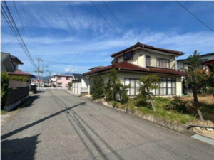長野市大字大豆島、土地の画像です