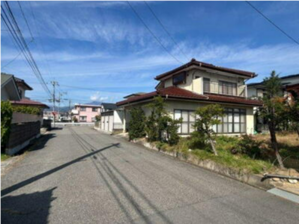 長野市大字大豆島、土地の画像です