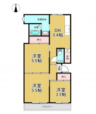 須坂市大字須坂、マンションの間取り画像です