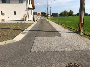 長浜市湖北町、土地の画像です