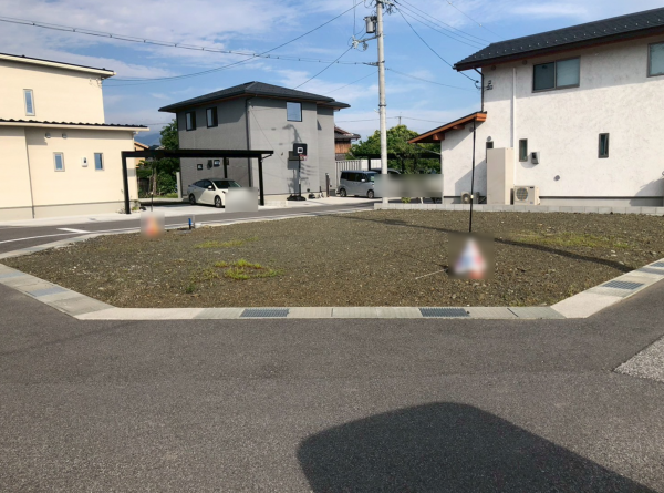 長浜市湖北町、土地の間取り画像です