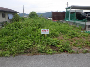 長浜市小野寺町、土地の間取り画像です