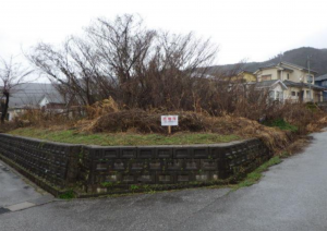 長浜市小野寺町、土地の間取り画像です
