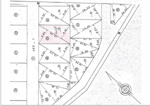 長浜市小野寺町、土地の間取り画像です