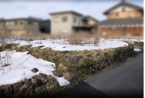 長浜市湖北町、土地の間取り画像です