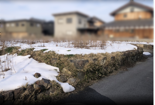 長浜市湖北町、土地の間取り画像です