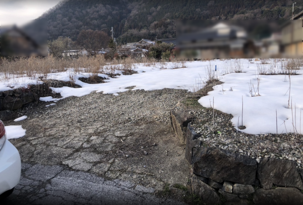 長浜市湖北町、土地の画像です