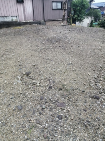 長浜市木之本町、土地の画像です
