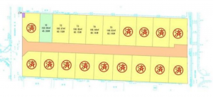長浜市宮司町、土地の間取り画像です