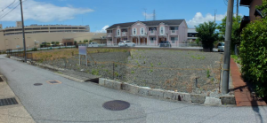 長浜市小堀町、土地の画像です