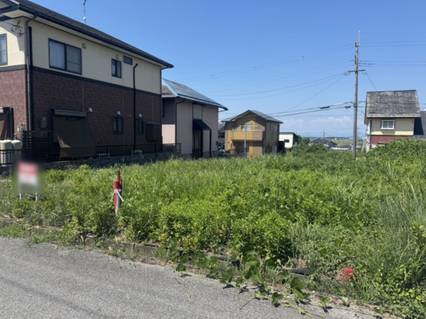 長浜市法楽寺町、土地の間取り画像です