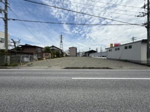 長浜市八幡東町、土地の画像です