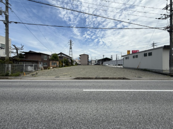 長浜市八幡東町、土地の画像です