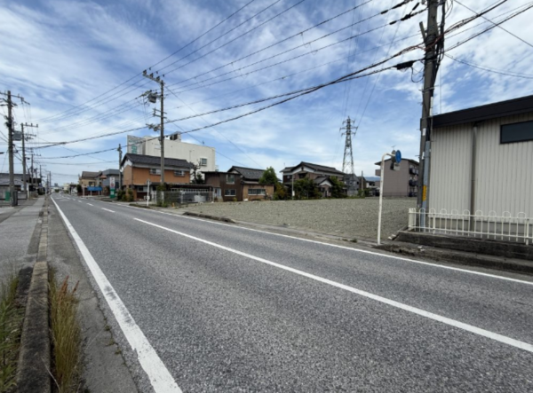 長浜市八幡東町、土地の画像です