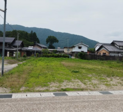米原市、土地の間取り画像です