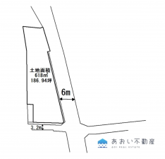 長浜市湖北町山本、土地の画像です