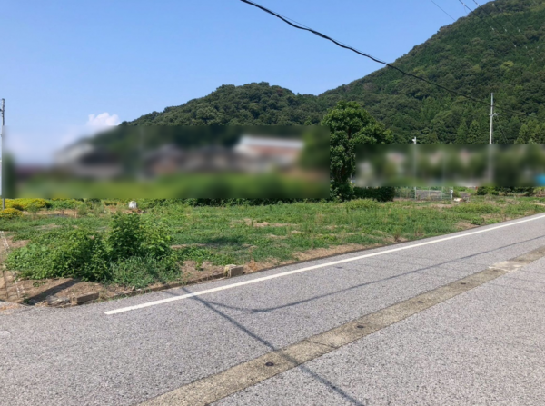 長浜市湖北町山本、土地の画像です