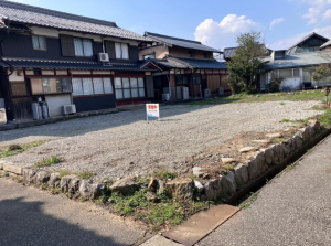 米原市長岡、土地の間取り画像です
