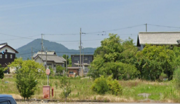 長浜市三田町、土地の画像です
