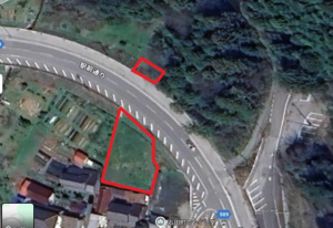 長浜市石田町、土地の画像です