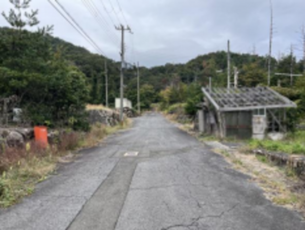 長浜市西浅井町、土地の画像です