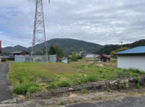 長浜市西浅井町、土地の画像です