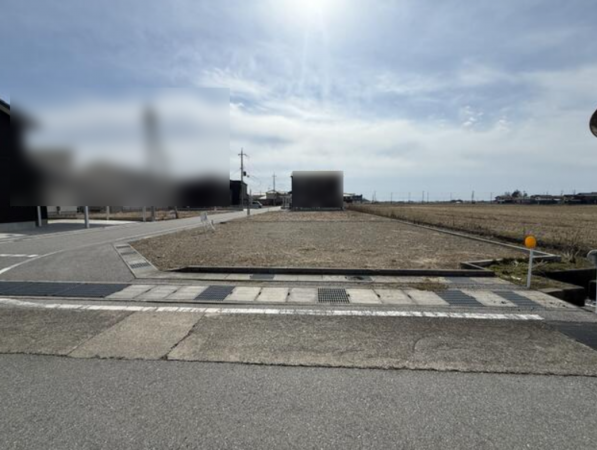 長浜市湖北高田町、土地の画像です