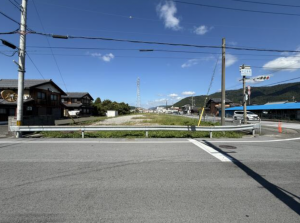 長浜市木之本町、土地の画像です