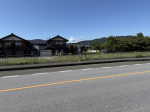 長浜市木之本町、土地の画像です