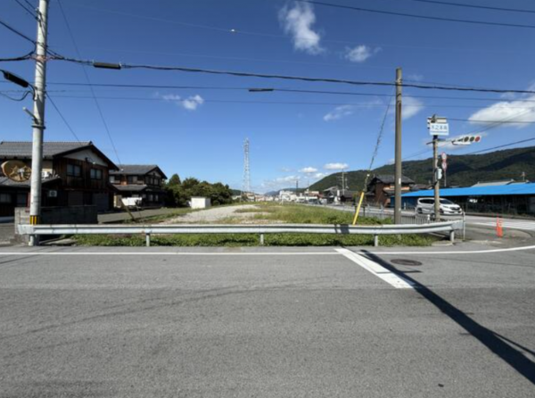 長浜市木之本町、土地の画像です