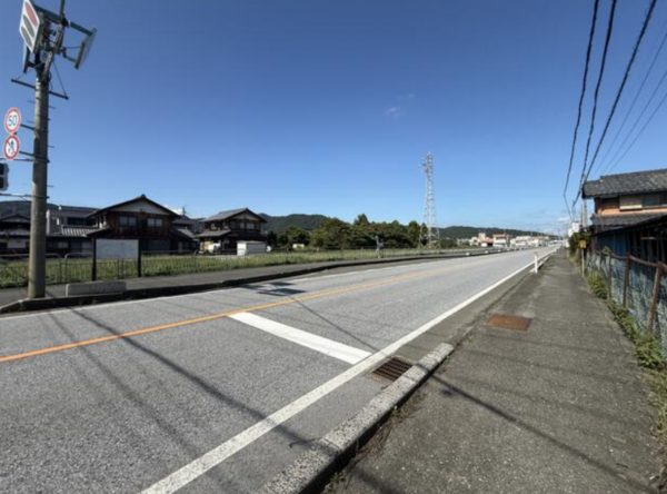 長浜市木之本町、土地の画像です
