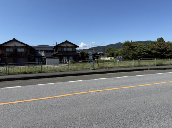 長浜市木之本町、土地の画像です
