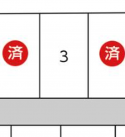 長浜市宮司町、土地の間取り画像です