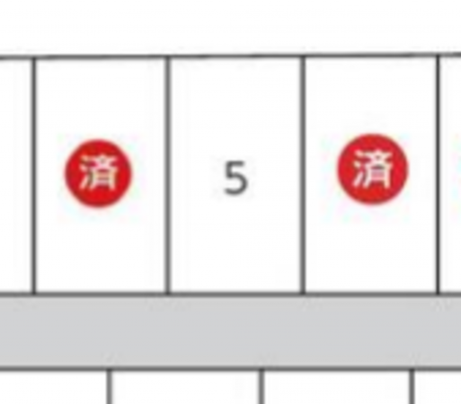 長浜市宮司町、土地の間取り画像です