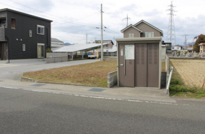 長浜市高月町、土地の画像です