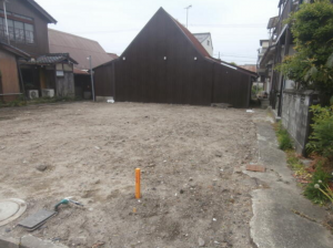長浜市宮前町、土地の画像です