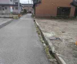 長浜市宮前町、土地の画像です