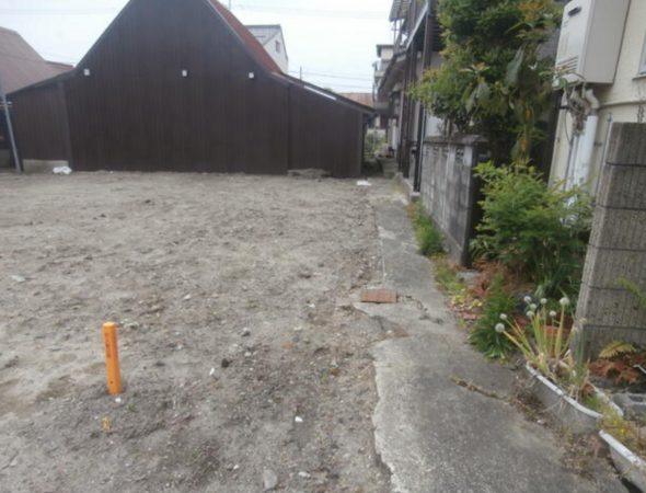 長浜市宮前町、土地の画像です
