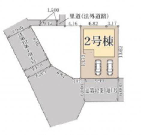 長浜市平方町、新築一戸建ての画像です
