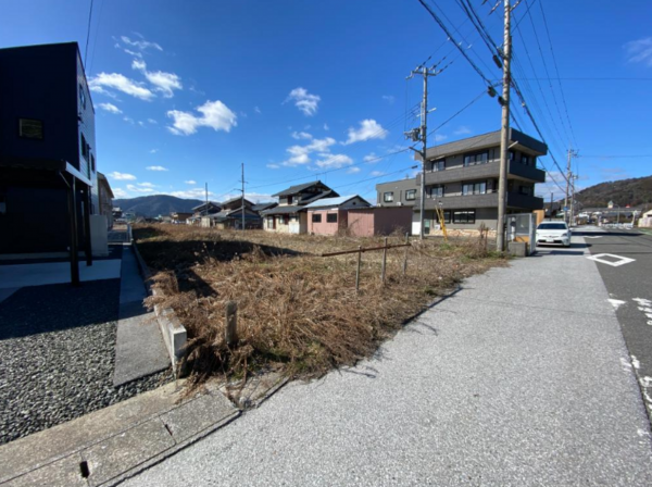 長浜市木之本町、土地の画像です