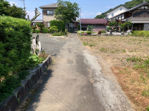 長浜市湖北町山本、土地の画像です