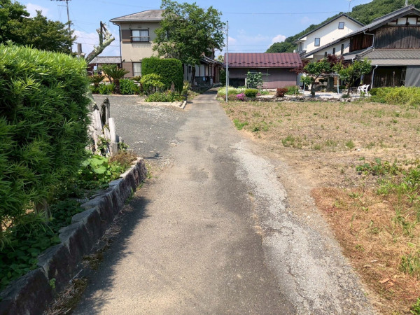 長浜市湖北町山本、土地の画像です