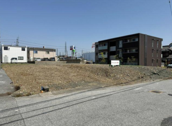 長浜市八幡東町、土地の画像です