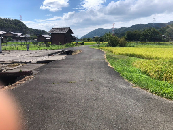 長浜市西浅井町、土地の画像です
