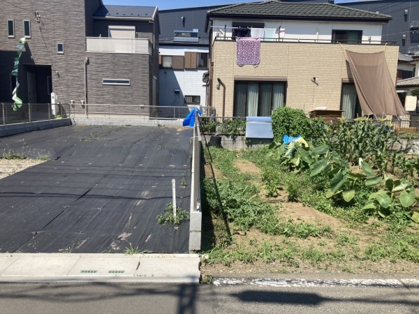 上尾市大字地頭方、土地の画像です