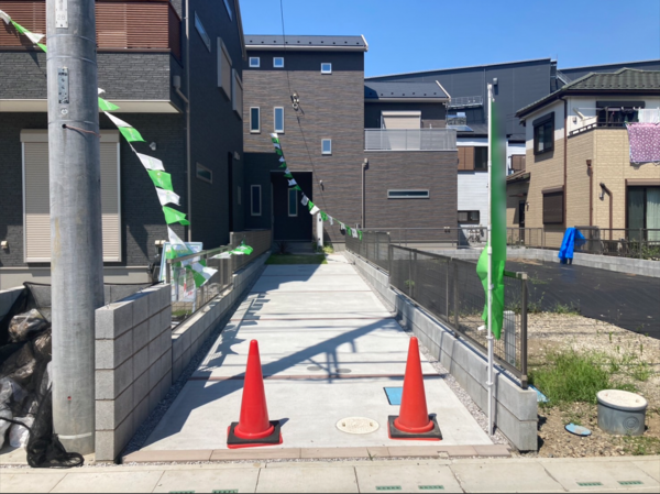 上尾市大字地頭方、土地の画像です