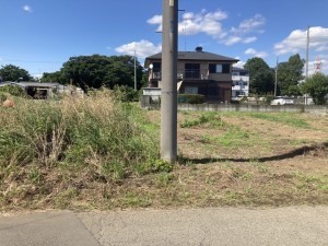 上尾市藤波、土地の画像です