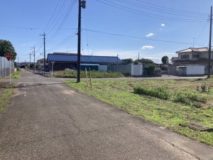 上尾市藤波、土地の画像です