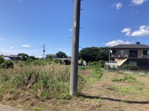 上尾市藤波、土地の画像です