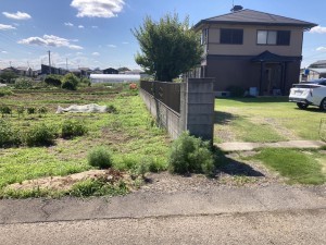 上尾市藤波、土地の画像です